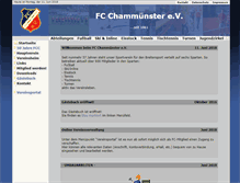 Tablet Screenshot of fc-chammuenster.de